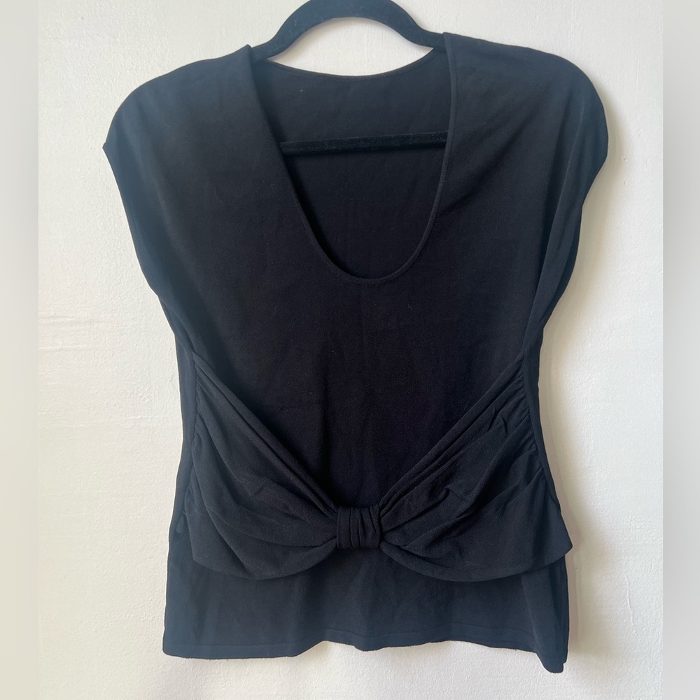 Valentino Knot Waist Detail Top
